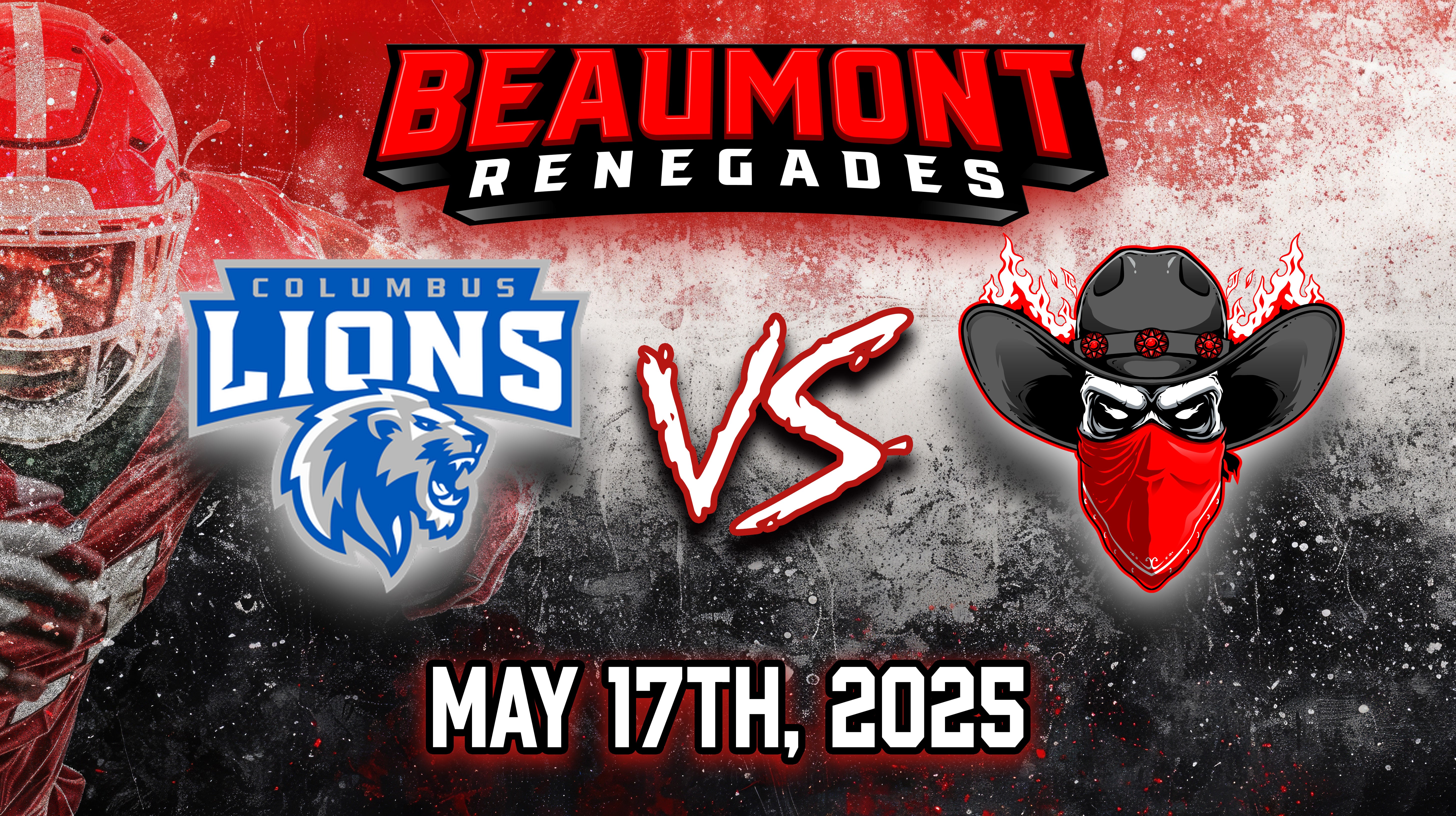 Beaumont Renegades Vs. Columbus Lions