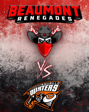 More Info for Beaumont Renegades Vs. Amarillo Dusters